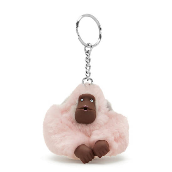 Kipling Mom And Baby Klassieke Monkey Keychain Accessoires Roze | BE 1943TC